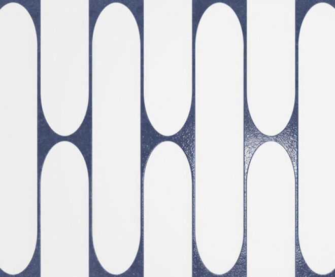 Caja Azulejo Rado Blue Ornato 29,75x99,55cm 1,78m2 Aparici