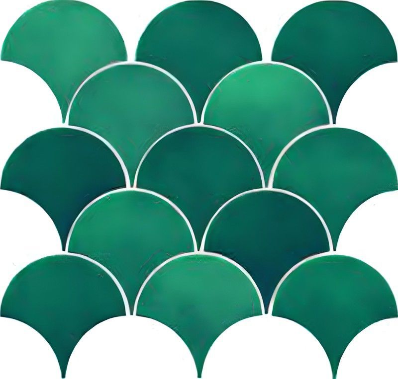 Caja Azulejo Squama Olive 12,7x6,2 Natucer