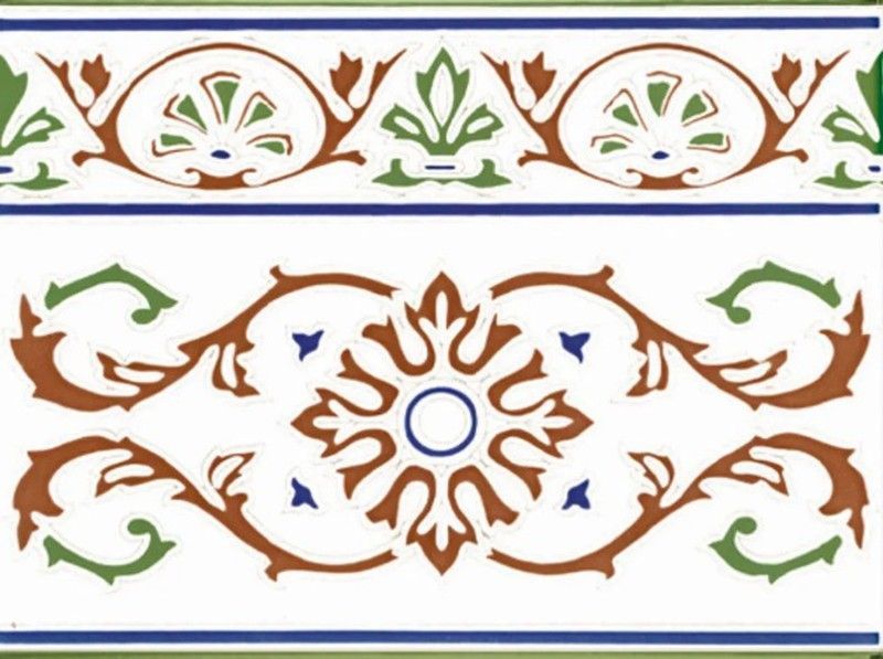 Caja Cenefa 43 15x20 0,90m2 30 piezas Cerámicas Ribesalbes