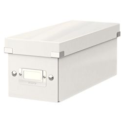 Caja Click & Store CD Box (143x147x352 mm), blanco