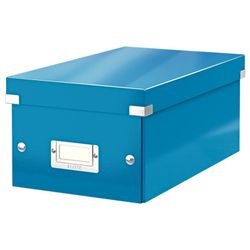 Caja Click & Store DVD Box (206x147x352 mm), azul