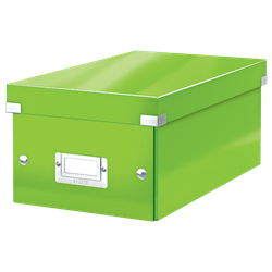 Caja Click & Store DVD Box (206x147x352 mm), verde