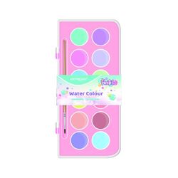 Caja con 12 acuarelas Keyroad colores pastel