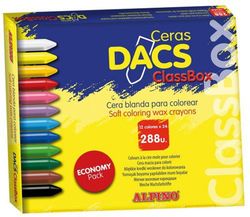 Caja con 288 ceras blandas dacs