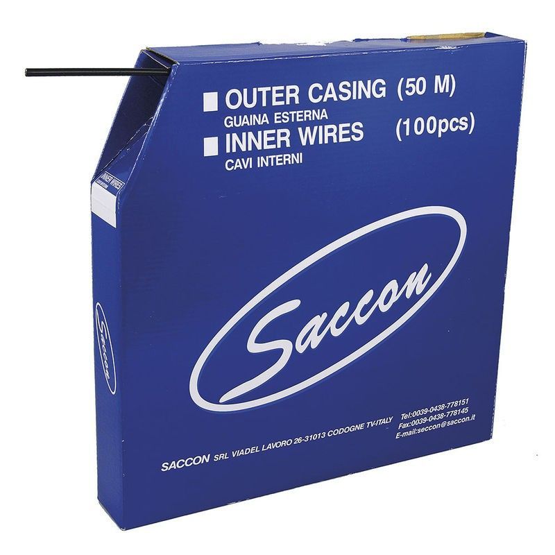 Caja de 50 metros de funda de freno negra