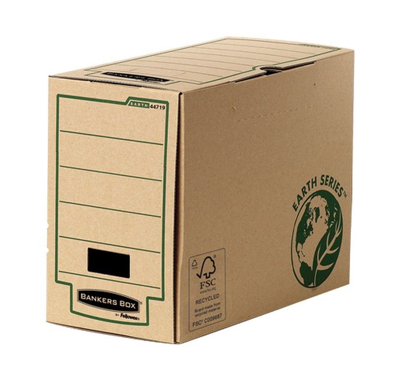 Caja de archivo definitivo folio 150mm con montaje manual