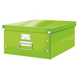 Caja de archivo universal Click & Store Grande (369x200x484 mm), verde