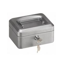 Caja de caudales ARREGUI. Caja Caudales Grafito.Hucha 60X125X85Mm.