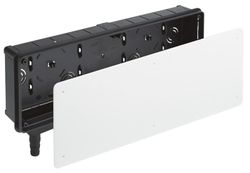 Caja de empotrar para preinstalación de aire acondicionado. Con evacuador independiente y reversible
