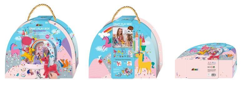 Caja de juegos: cose y decora Unicornios