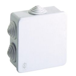 Caja empalme FAMATEL. Caja Estanca 80X80 Conos 20Mm.