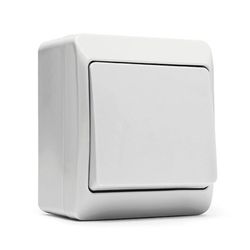 Caja estanca FAMATEL Pool 54. Conmutador Estanco 10A-250V Blanco