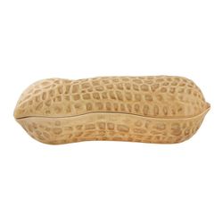 Caja grande de loza en arena , 42,2 x 15,2 x 14 cm | Frutos Secos