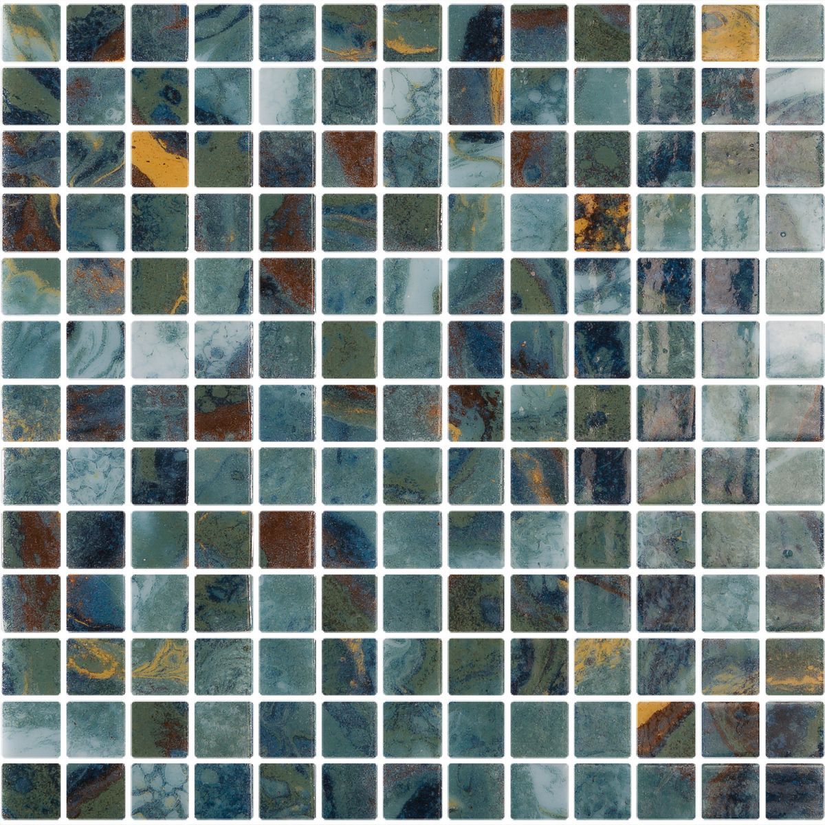 Caja gresite 2,5x2,5 Inkfinity Mythos Corfu Mate antideslizante 2m2 20 piezas Togama