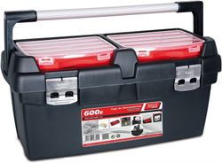 Caja herramientas plástico/aluminio 600mm TAYG