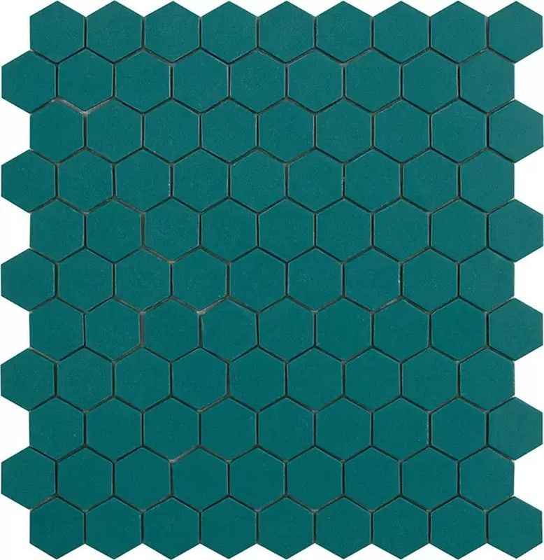 Caja malla cristal Candy Opal Green Hexagonal 32,4x31,7 cm Vidrepur