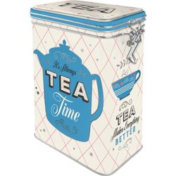 Caja Metal Cocina Home & Country Tea Retro Vintage