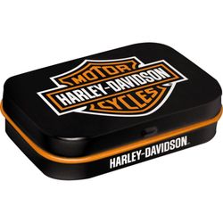 Caja Metálica Caramelos Harley-Davidson Logo Nostalgic Art