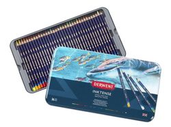 Caja metálica de 36 lápices Derwent Inktense