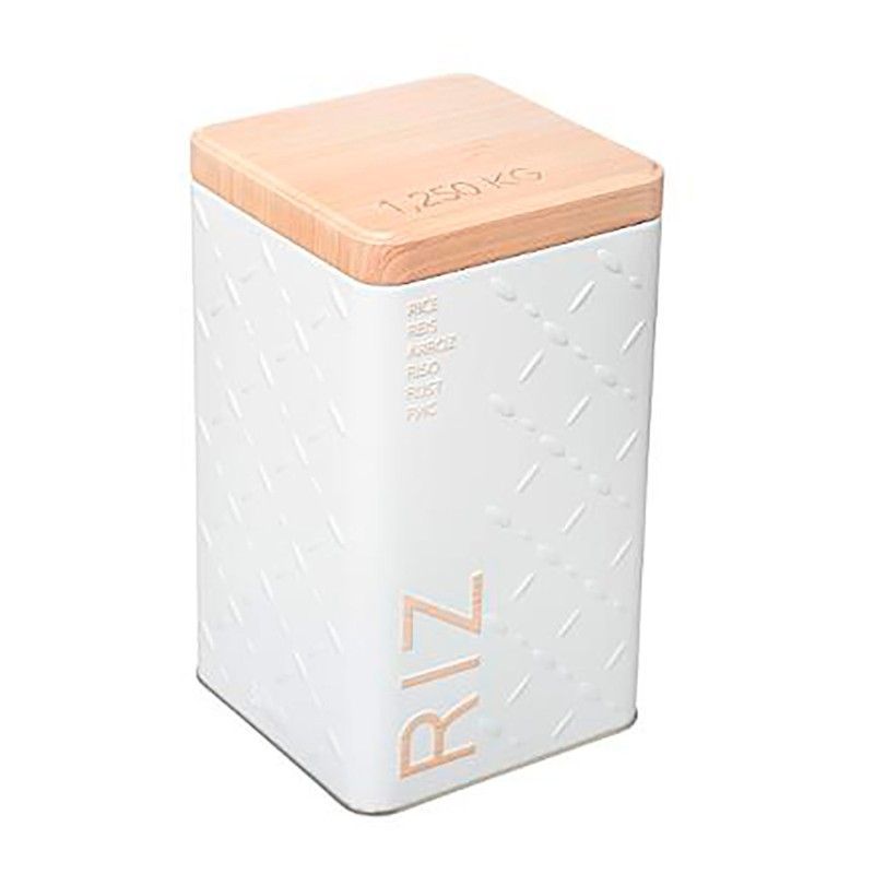 Caja Metalica Para Arroz 1250gr Mod.Scandi Nature