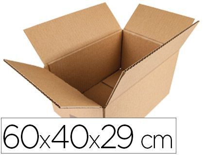 Caja para Embalar Q-Connect Americana Medidas 600X400X290 mm Espesor Carton 5 Mm