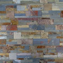 Caja Piedra premontada Mural Eco Multicolor Piedras de Galicia