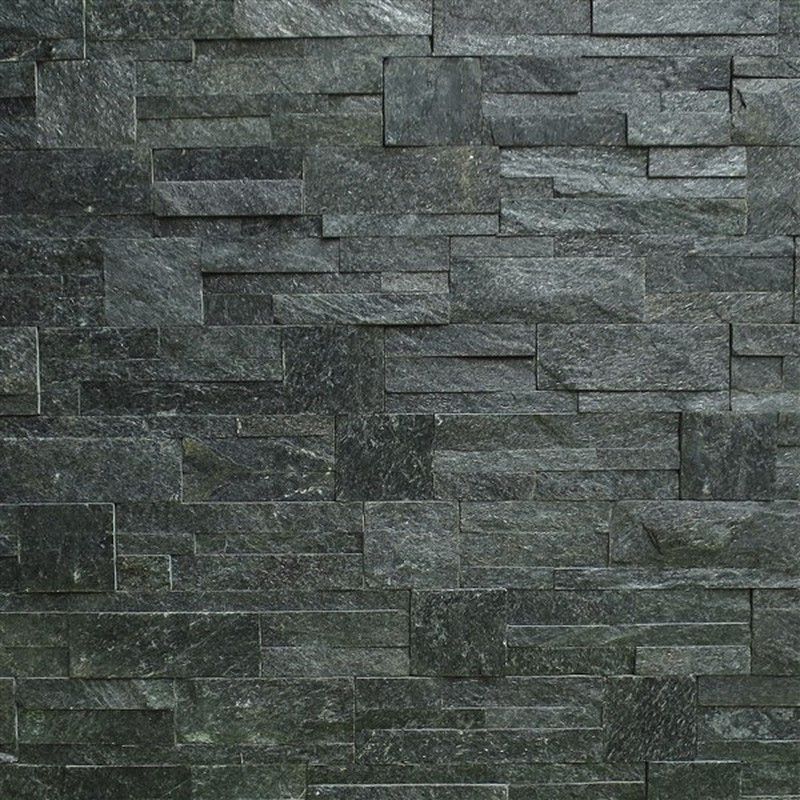 Caja Piedra premontada Mural Eco Negro Polar Piedras de Galicia