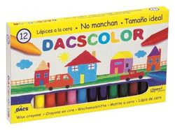 Caja pinturas de cera dacscolor semiblandas