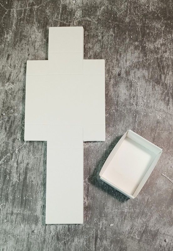 Caja plegable de 40x60 mm. Pack de 100 unidades