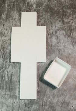 Caja plegable de 40x60 mm. Pack de 100 unidades