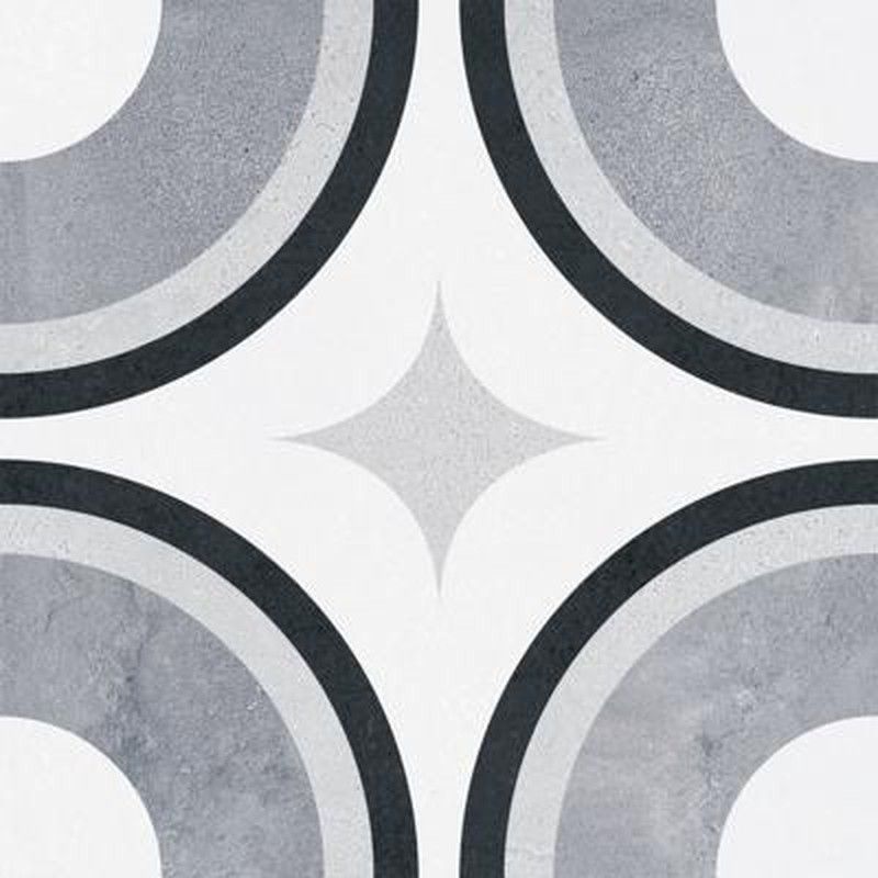 Caja Porcelánico 20x20 Civic hidraulico   1 M2/Caja   25 Pzas/Caja Mayolica