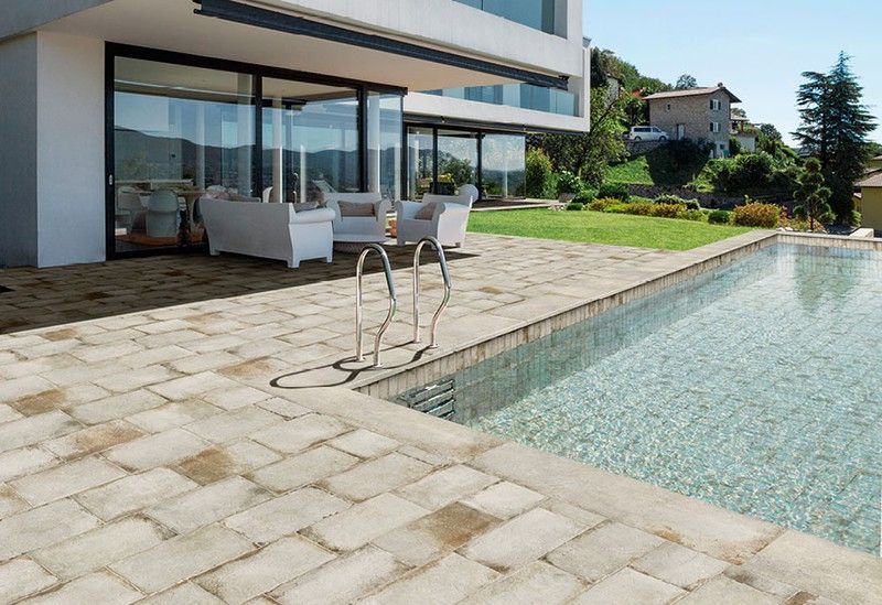 Caja Porcelanico antideslizante D'anticato Bianco Natucer