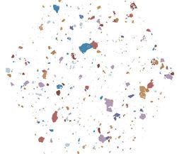 Caja Porcelánico hexagonal 25x29 Stracciatella white  17 piezas  0,93m2  Aparici