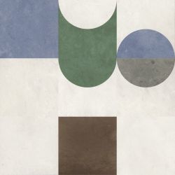 Caja Porcelanico Mud Stamp Natural 59,2x59,2cm 1,40m2 Aparici