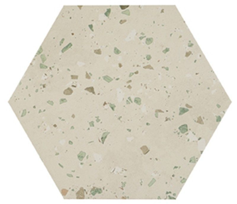 Caja Porcelanico Rectificado Hexagonal 25x29 Green South 17 Piezas 0,93m2 Apavisa Apavisa