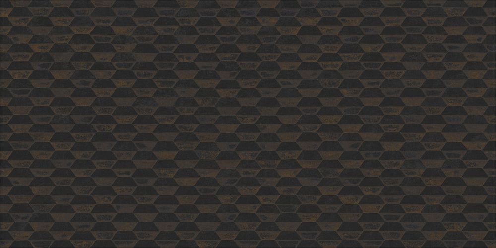 Caja Porcelanico Steel Black Stamp Natural 59,55x59,55cm 1,49m2 Aparici