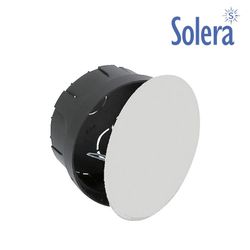 Caja redonda 40x80mm garra metalica solera