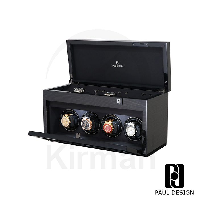Caja Rítmica Paul Design Plástico 38149 Gentlemen (4+6) Negro