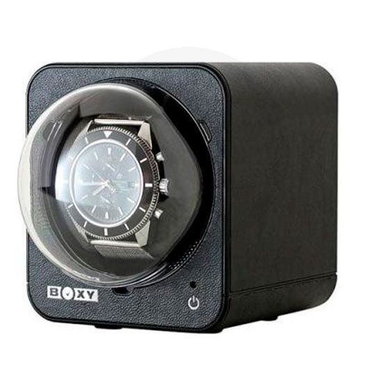 Caja Rítmica Plástico 38111 System Boxy Cuero Negro