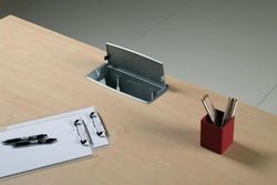 Cajas de conexiones mesas oficina metal