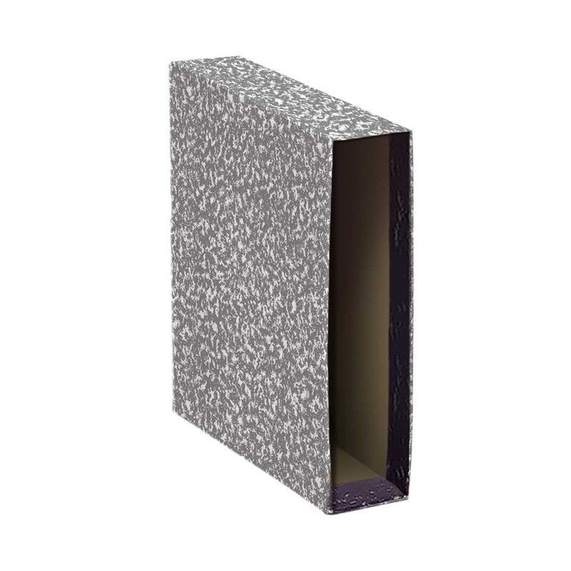 Cajas para archivador officeclass jaspeado gris