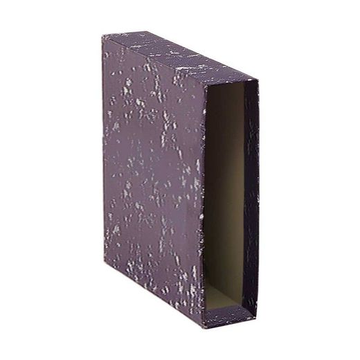 Cajas para archivador officeclass jaspeado negro