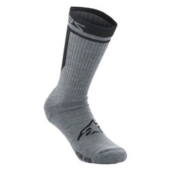 🧦❄️🔥 Calcetín Alpinestars Merino 24 Gris/Negro | Calidez Natural y Confort Premium