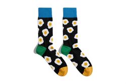 Calcetines Divertidos Huevos Billy Brown Ideal Regalo Talla M 36-40