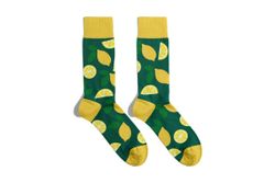 Calcetines Divertidos Limon Billy Brown Ideal Regalo Talla M 36-40