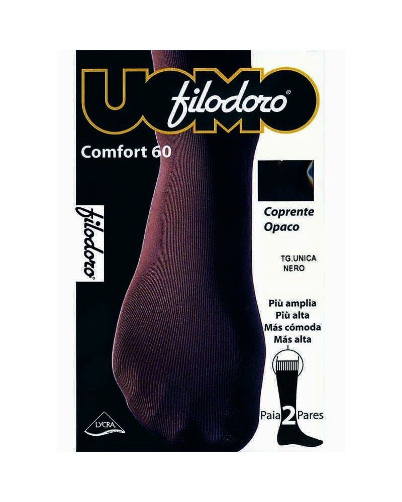 Calcetines ejecutivos uomo comfort 60  filodoro caja 12 unidades