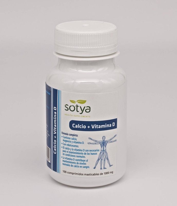 Calcio + D 3 100 Comprimidos Masticables