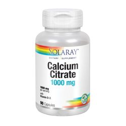 Calcium con D3 citrate 1000 mg  90 cápsulas