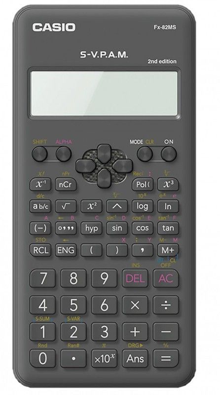 Calculadora científica fx82ms ii de casio
