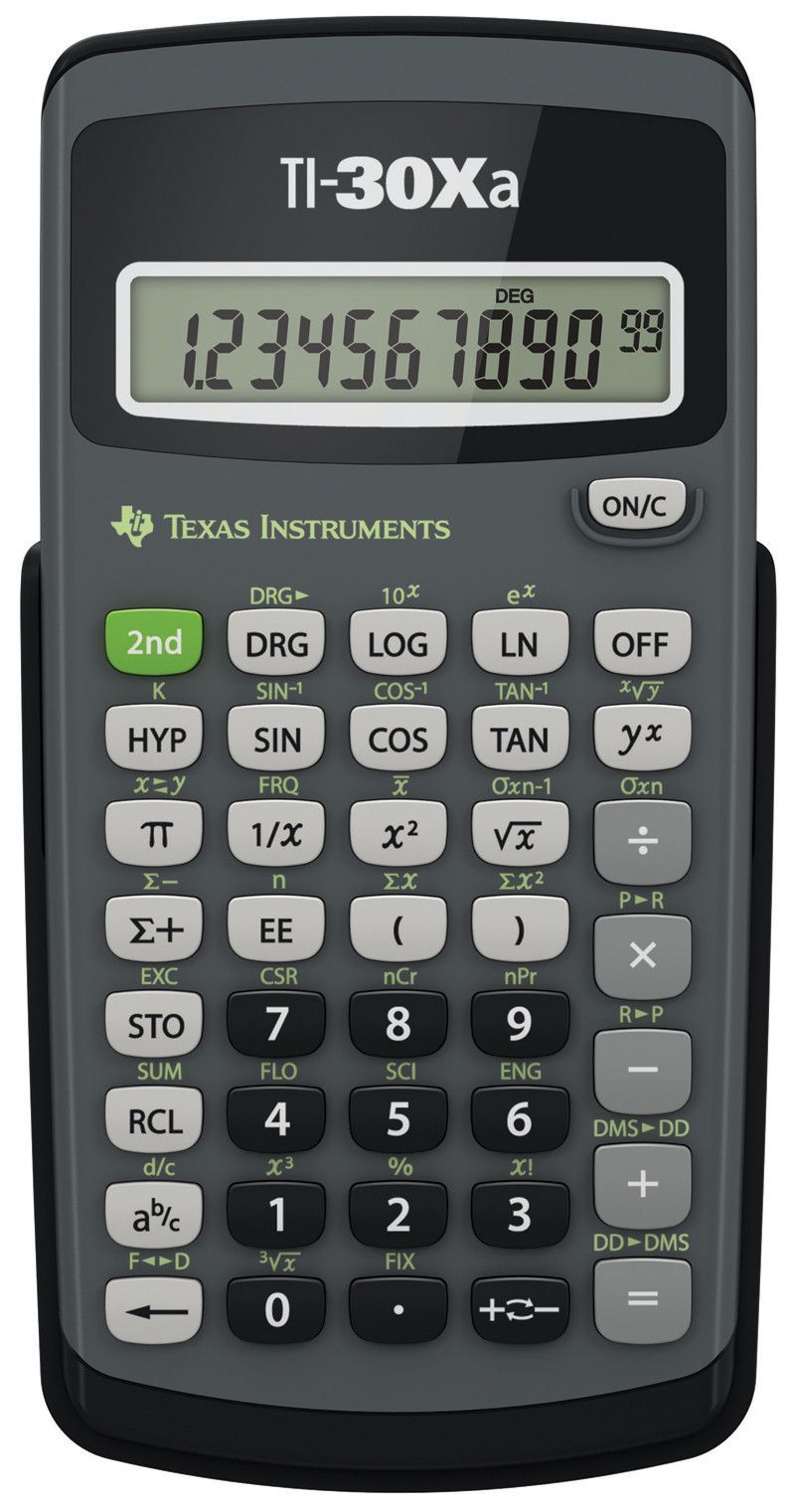 Calculadora Cientifica Texas Instruments TI-30 XA